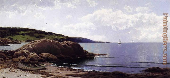 Baily's Island Maine painting - Alfred Thompson Bricher Baily's Island Maine art painting